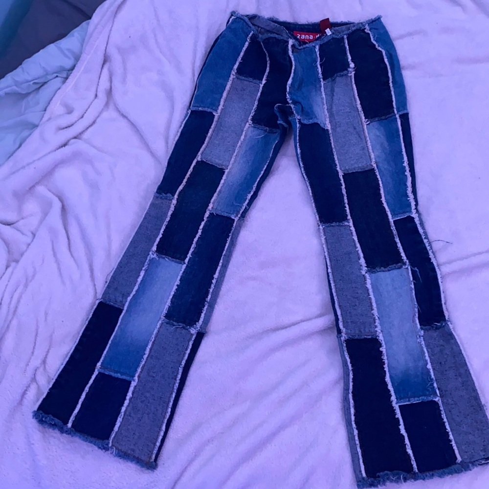 Vintage Zana di patched jeans